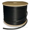 RG59 95% Cable Siamese trenzado 1000ft / UL listado